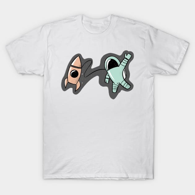 Hello from outer space T-Shirt by Izzzzman